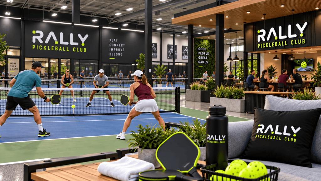 Pickleball Facilities in Auburn at Rally PBC